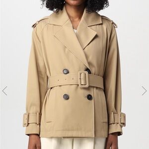 ba&sh Lady Trench Coat - Beige
